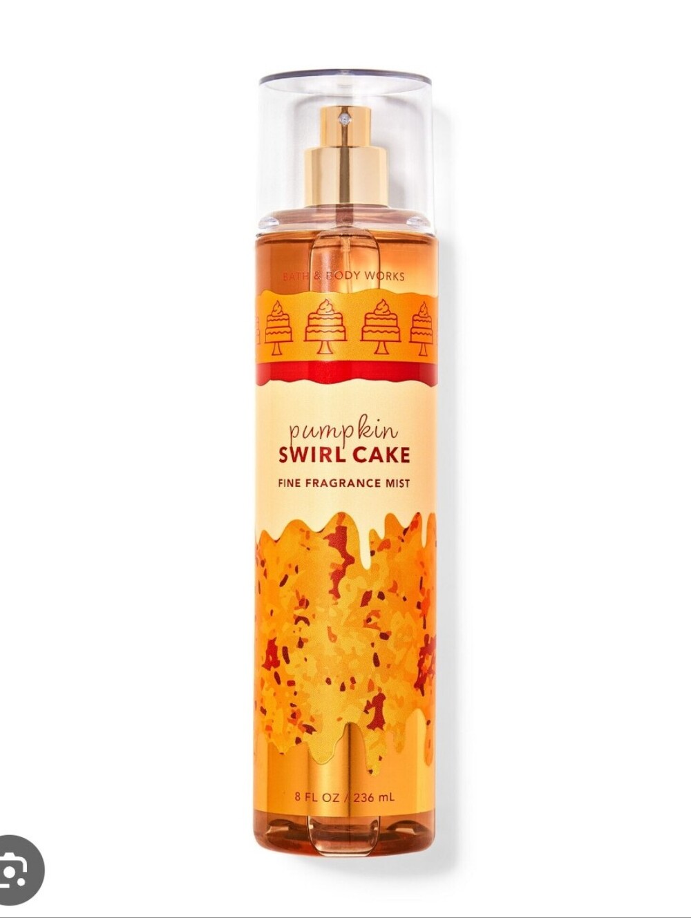 Bath and Body Works Pumpkin Swirl Cake Scent